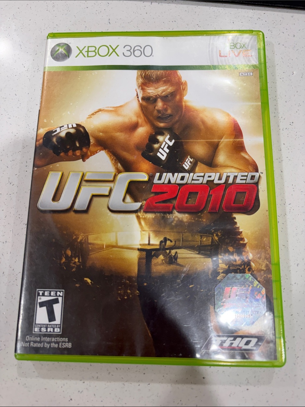 360 UFC Undisputed 2010 - Green Case